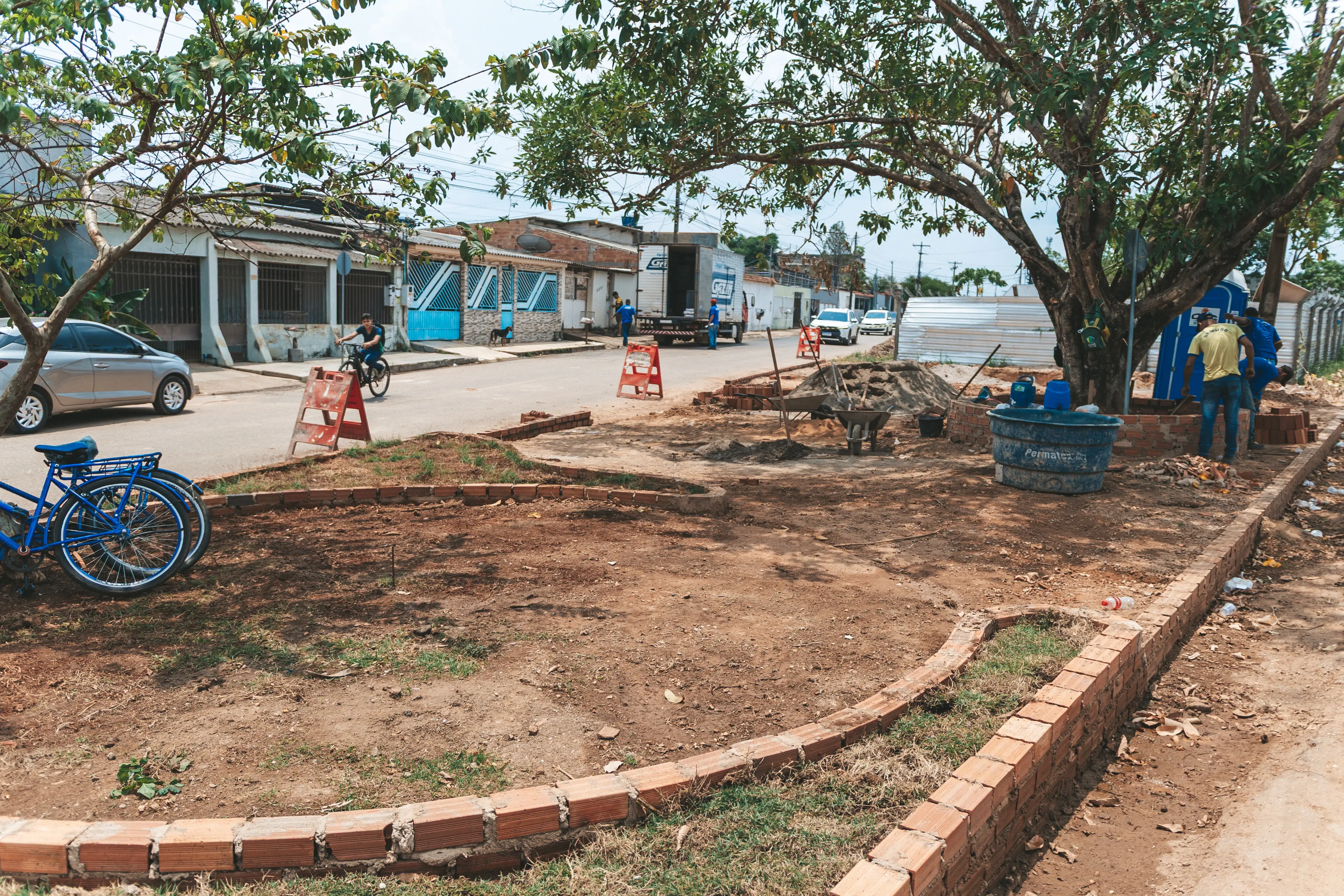 Cohab recebe quarto jardim de chuva de Porto Velho